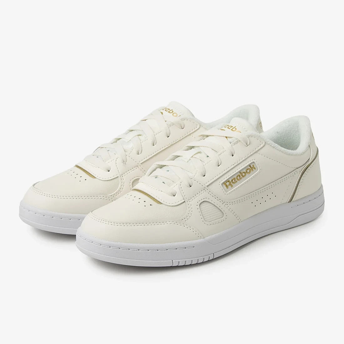 100271610 Reebok Court LXS Chalk Gold (Men's)