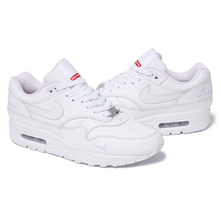 HF8813-100 Supreme Nike Air Max 1 '87 SP White SS25 Week4 (Men's)