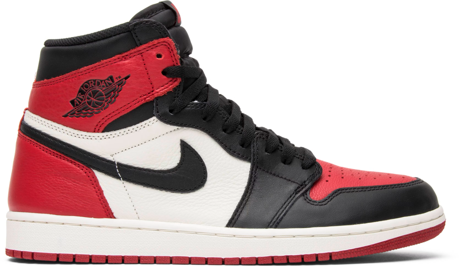 555088-610 Nike Air Jordan 1 Retro High OG "Bred Toe" (Men's)