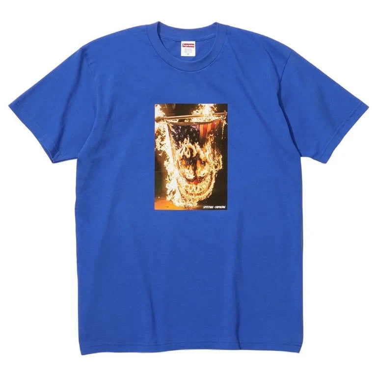 Supreme x Spitfire Flag Tee Royal