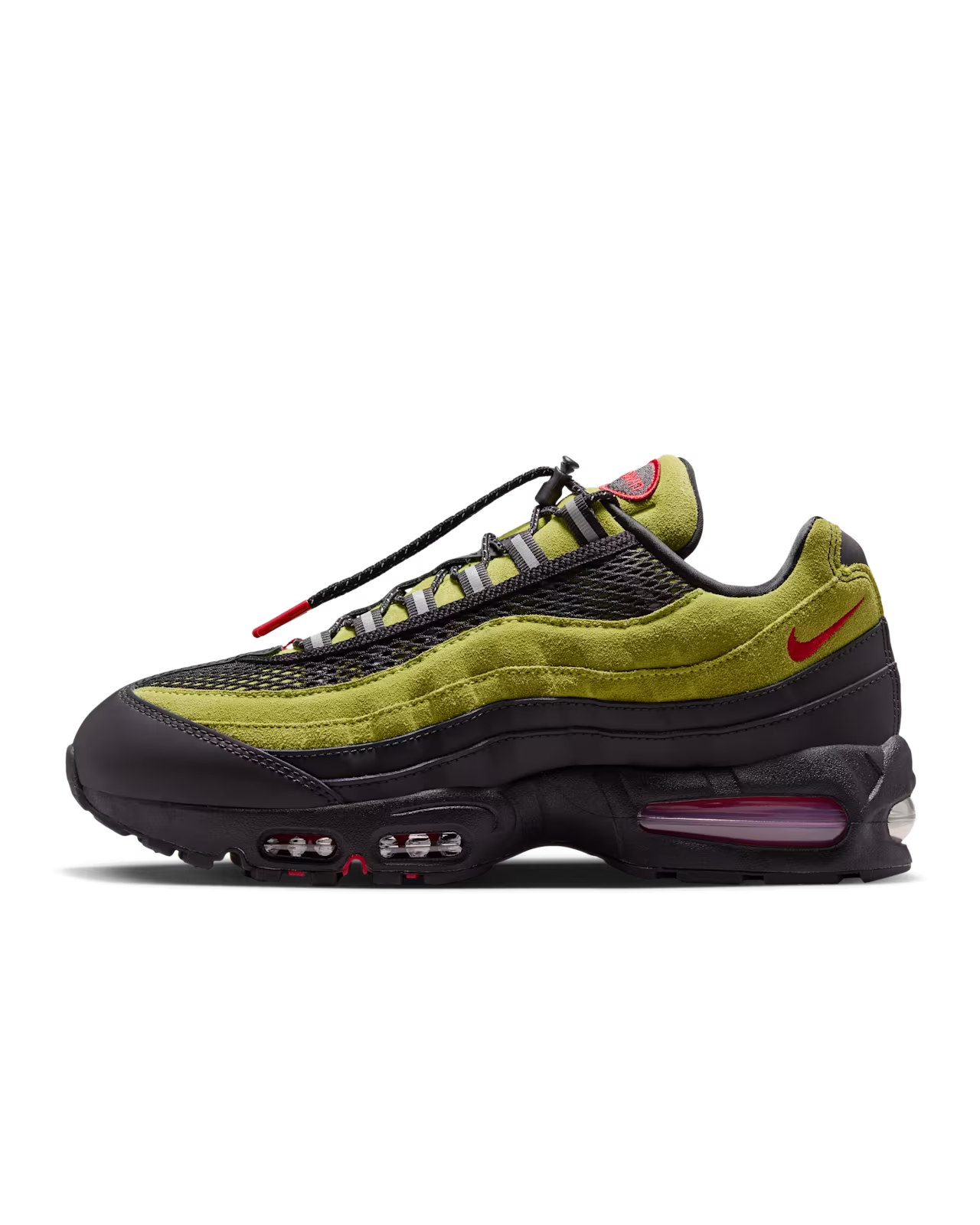 IQ6687-300 Aya Brown à Nike Air Max 95 "Atomic Green" (Men's)