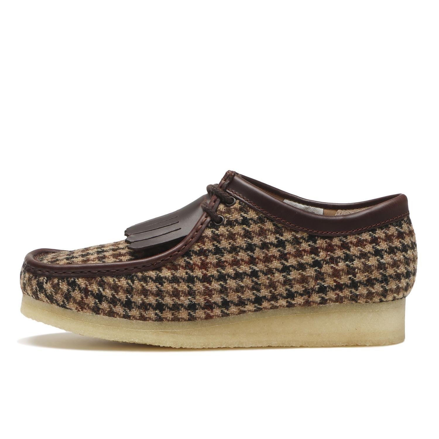 26182791 Harris Tweed à Clarks Wallabee Brown Tweed Combi ( Men's )