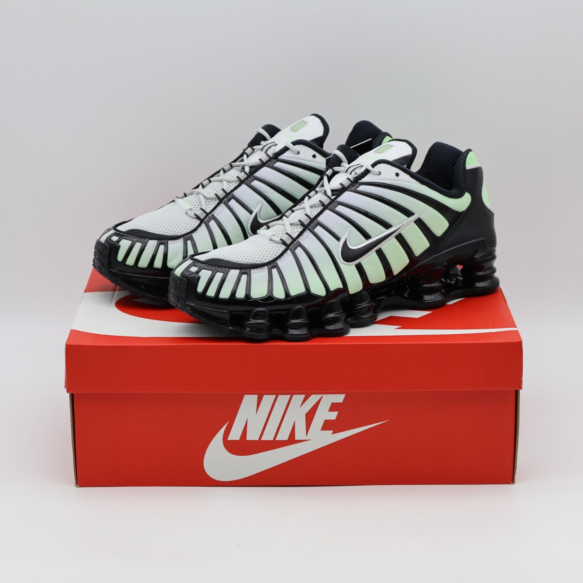 AV3595-300 Nike Shox TL Barely Volt (Men's)