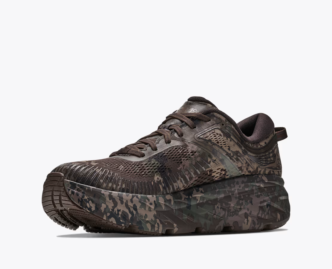 SNDN-SNKR-10920 BEAMS Ã Hoka Bondi 7 Camo "Brown" (Men's)