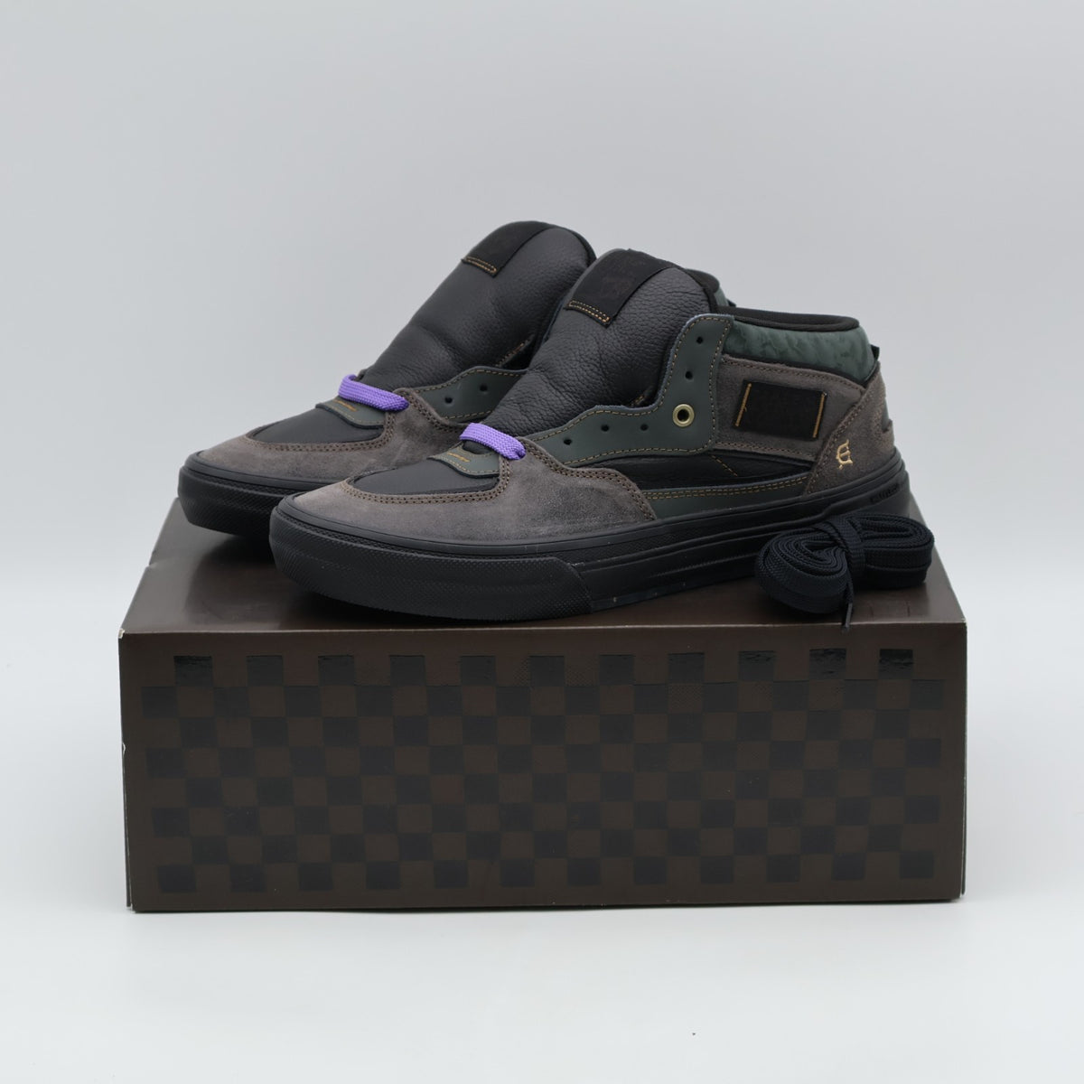 VN000D9ZEAQ Evisen Skateboards à Vans Skate Half Cab Wafflecup "Black/After Dark