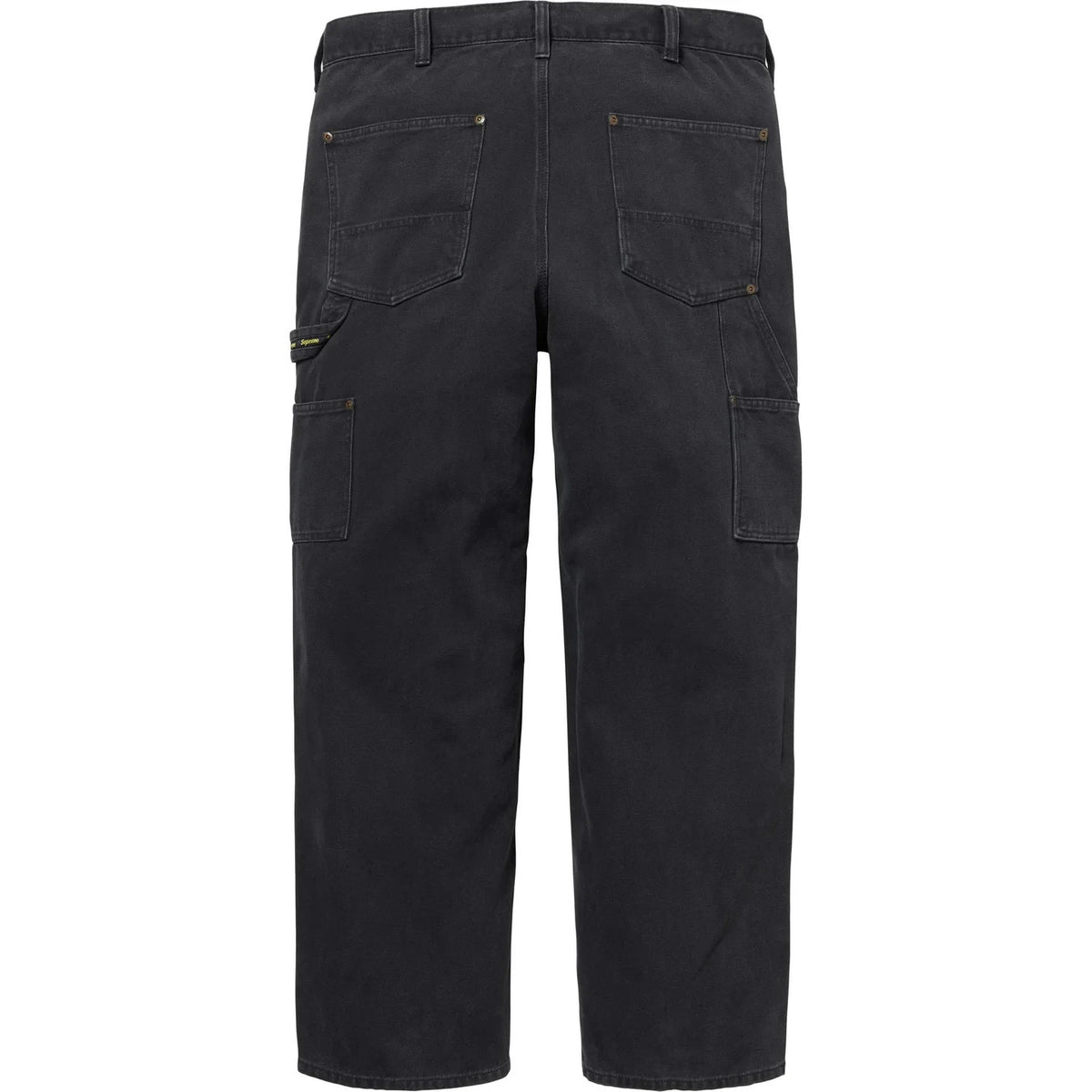 Supreme Double Knee Painter Pant Black (24FW)