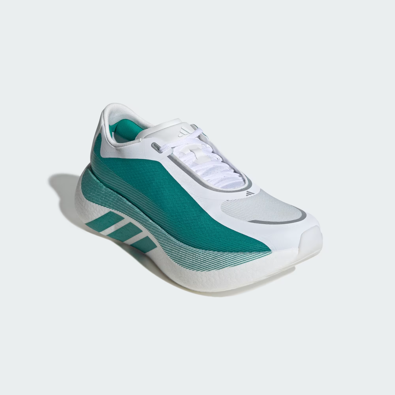 KI1912 adidas Hyperboost Edge Running Cloud White Equipment Green (Men's)