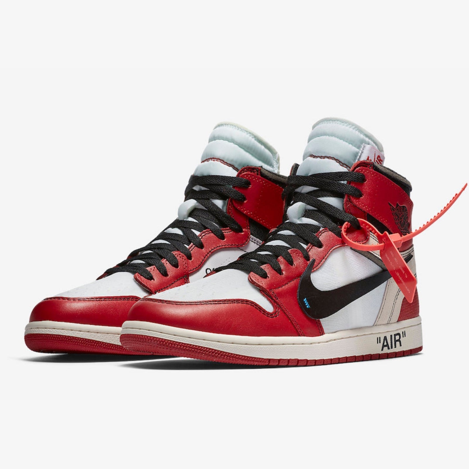 AA3834-101 Off-White à Nike Air Jordan 1 Retro High The Ten Chicago (Men's)