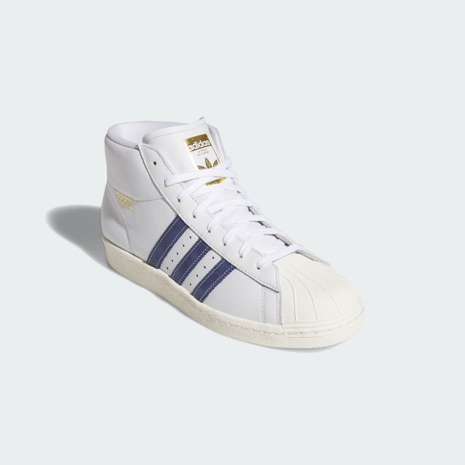 KJ0210 KJ0210 adidas Pro Model 80 ADV Crystal White/Muted Purple (Men's)