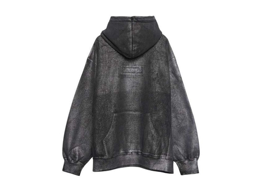 Supreme MM6 Maison Margiela Foil Box Logo Hooded Sweatshirt Black