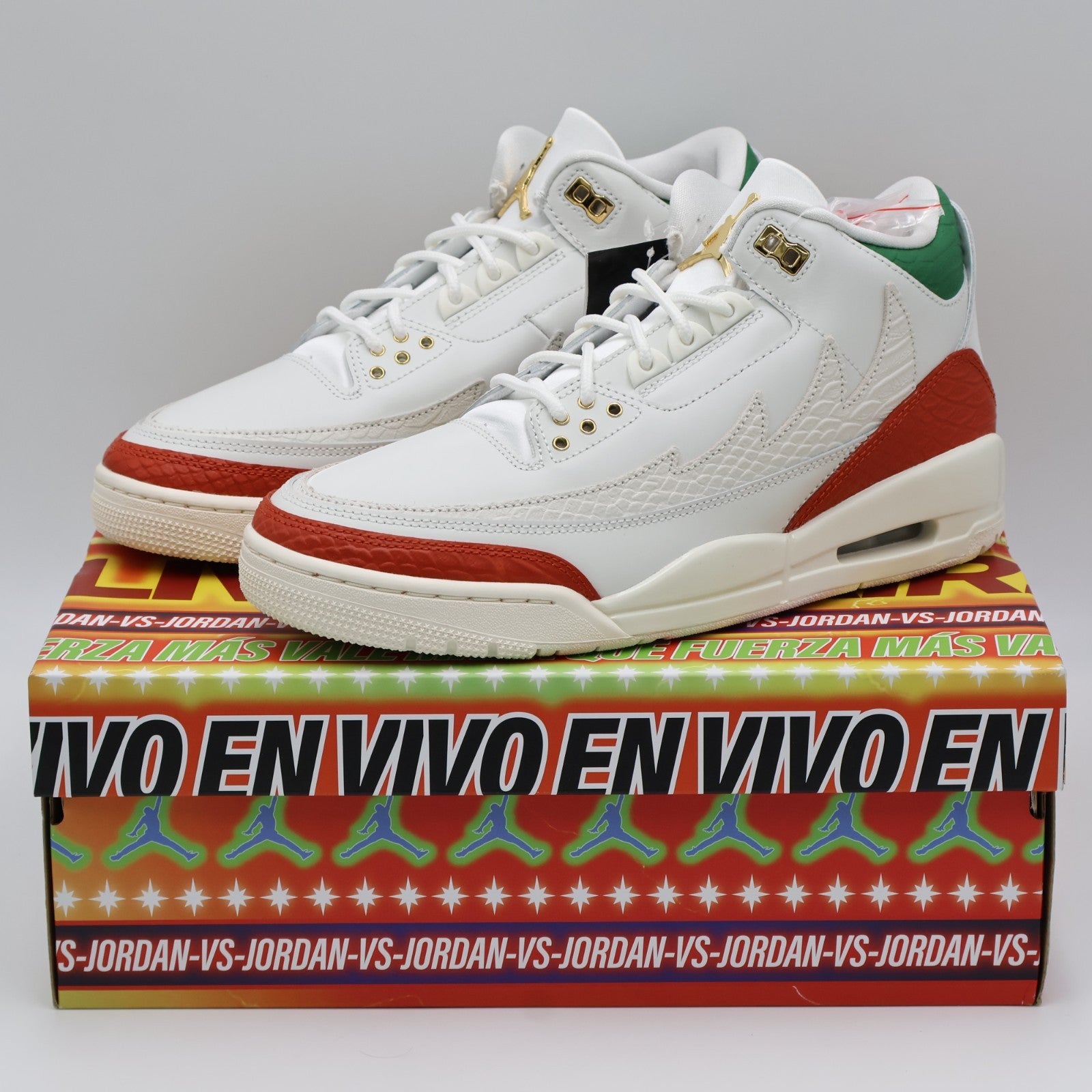 IO1752-100 Nike Air Jordan 3 Retro Mex El Vuelo (Men's)