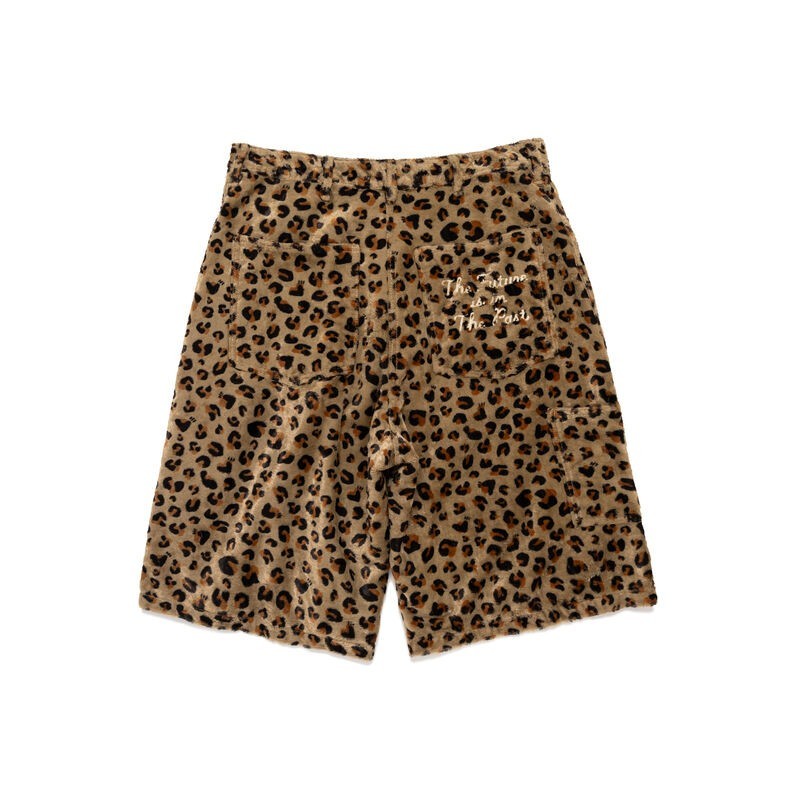 HUMAN MADE Leopard Shorts Beige