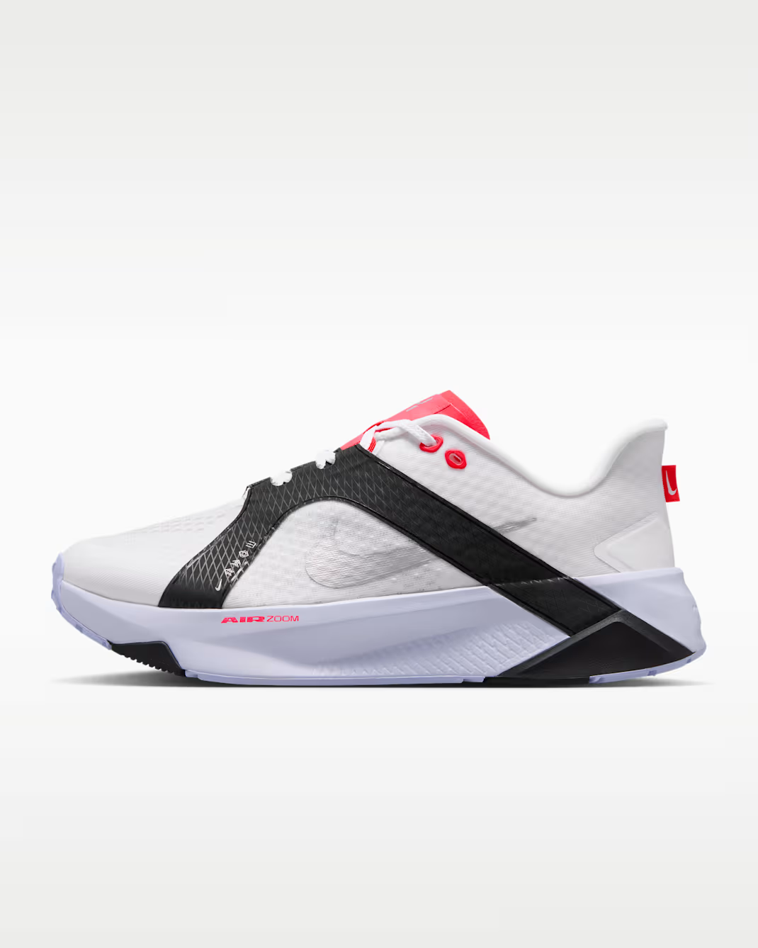 IV5066-101 Nike Hybrid RN "White/Black/Laser Crimson" (Men's)