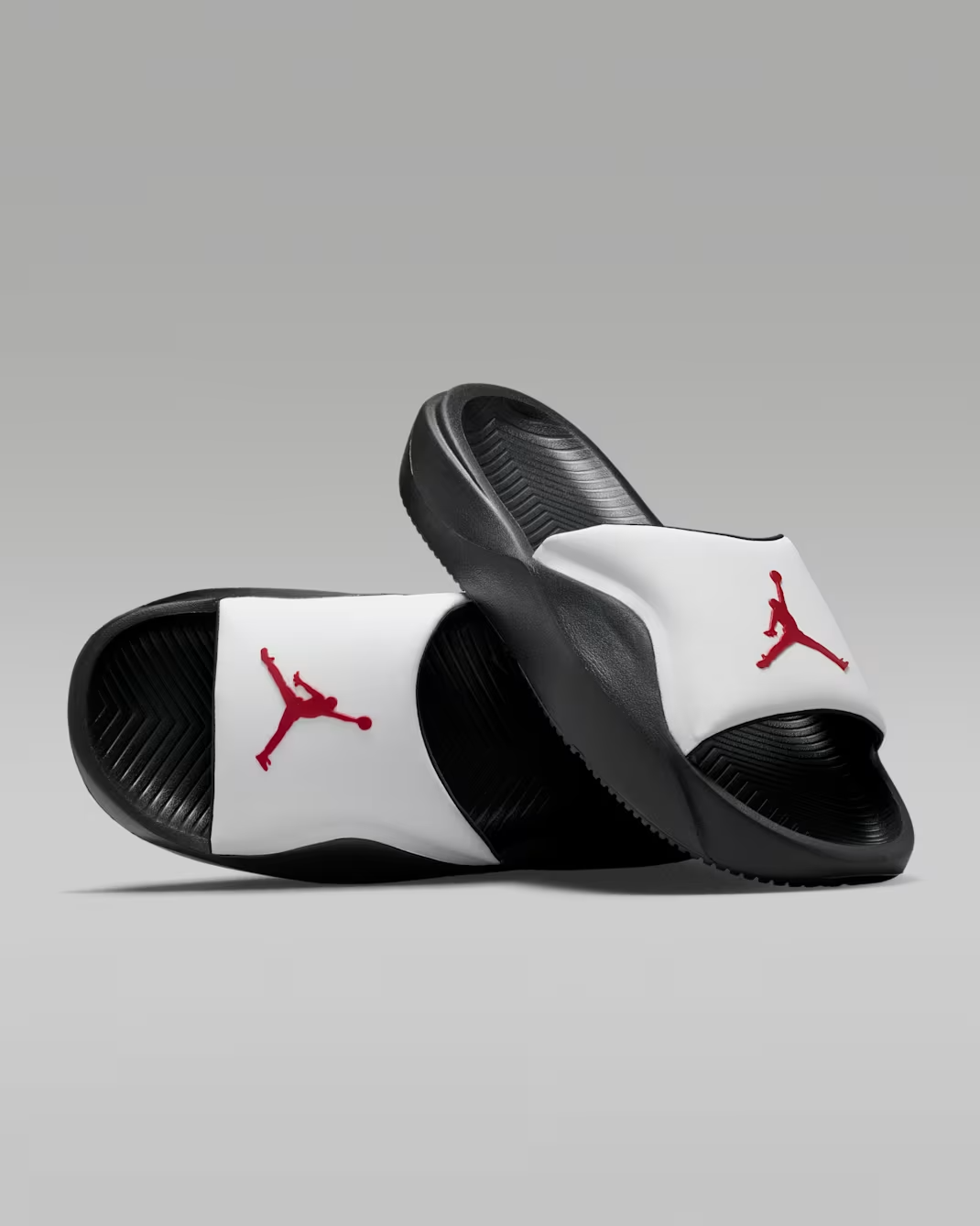 HF3263-101 Nike Jordan Franchise Slide White/Black/Gym Red (Men's)