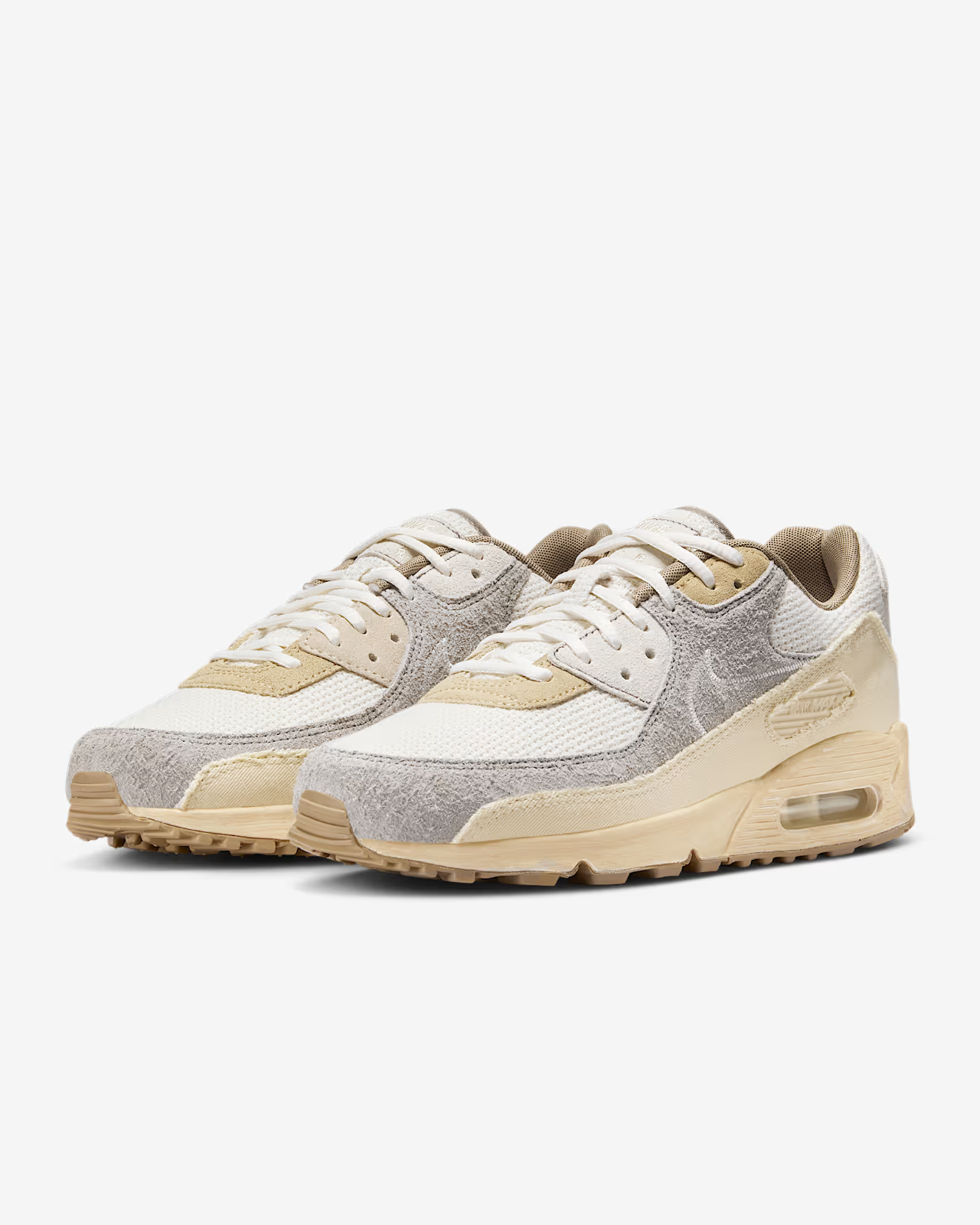 IM6773-104 Nike Air Max 90 Muslin Pale Ivory College Grey Sail (Men's)