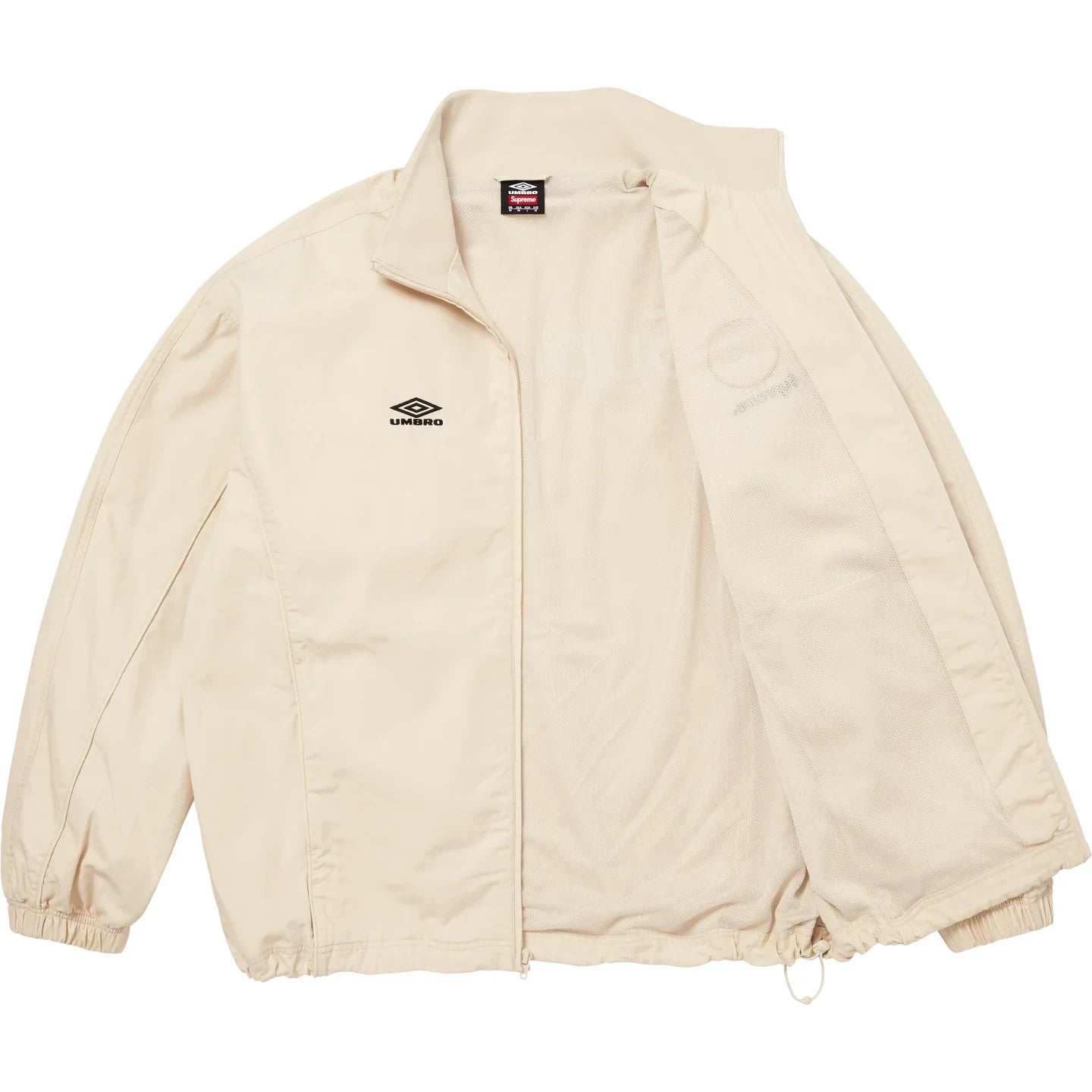 Supreme Umbro Cotton Ripstop Track Jacket (26SS) Stone