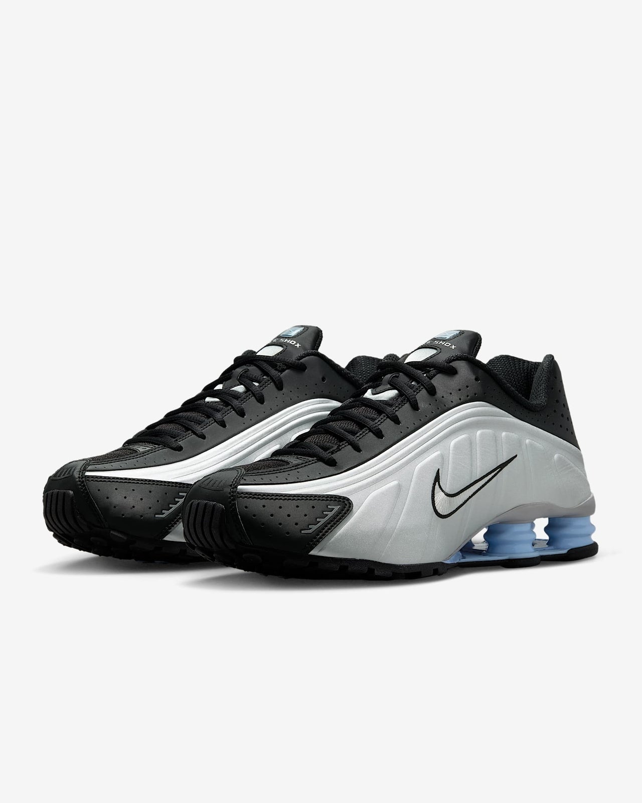 HQ1988-004 Nike Shox R4 Psychic Blue (Men's)