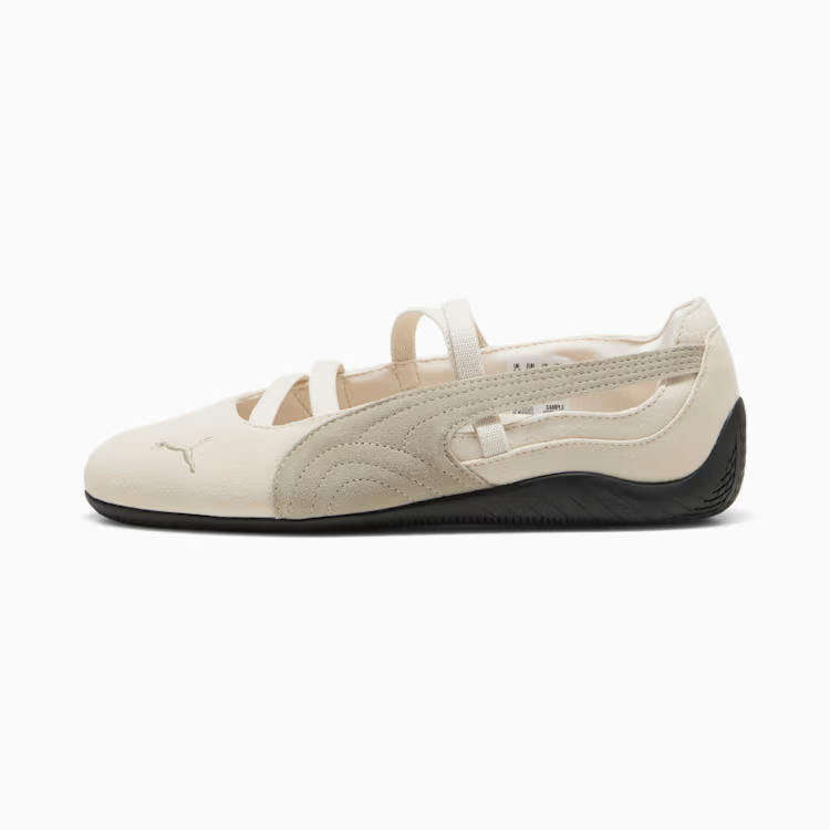 401287-08 Puma Speedcat Ballet SD Alpine Snow Puma Black (Women's)