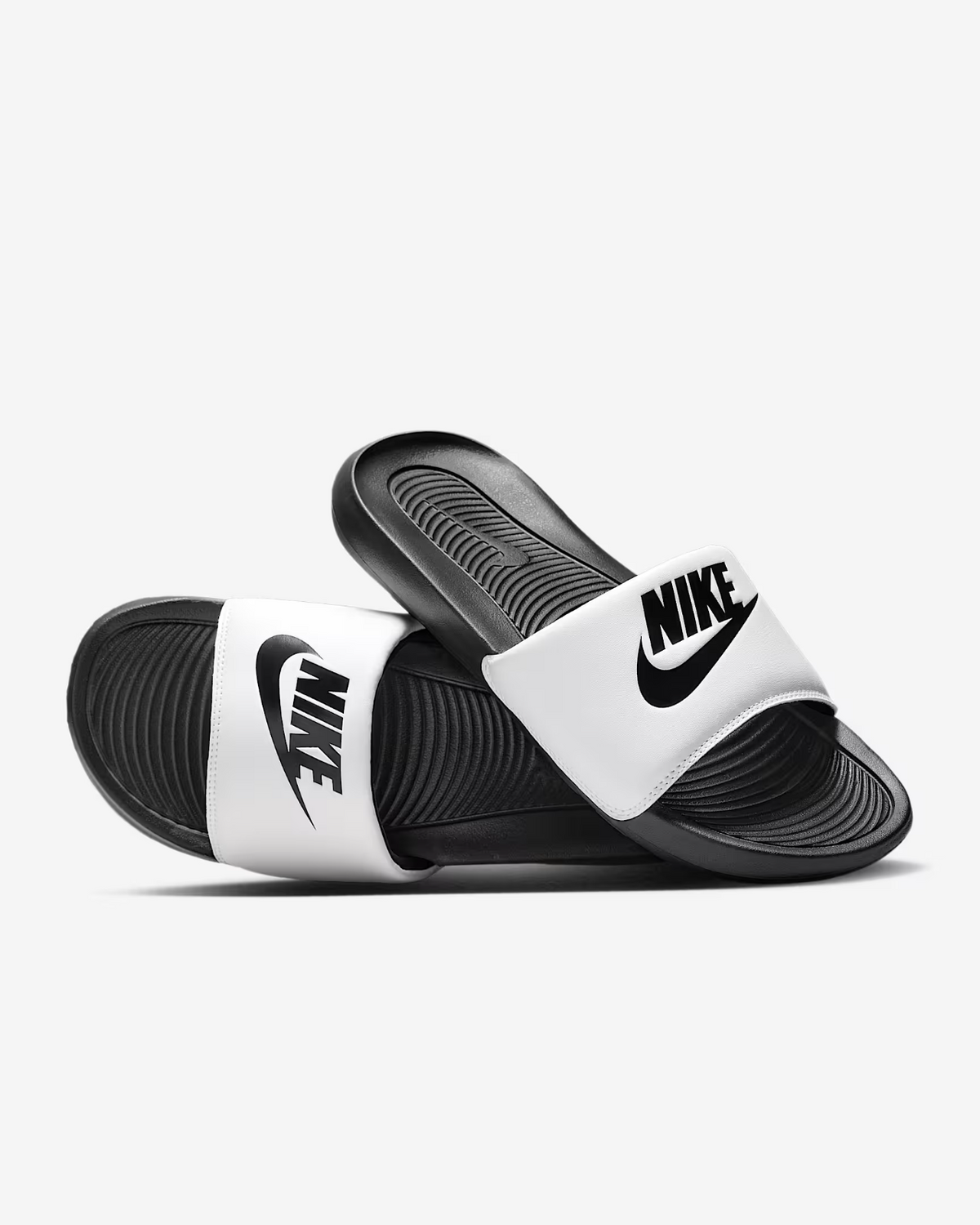 CN9675-005 Nike Victori One Slide Black White (Men's)