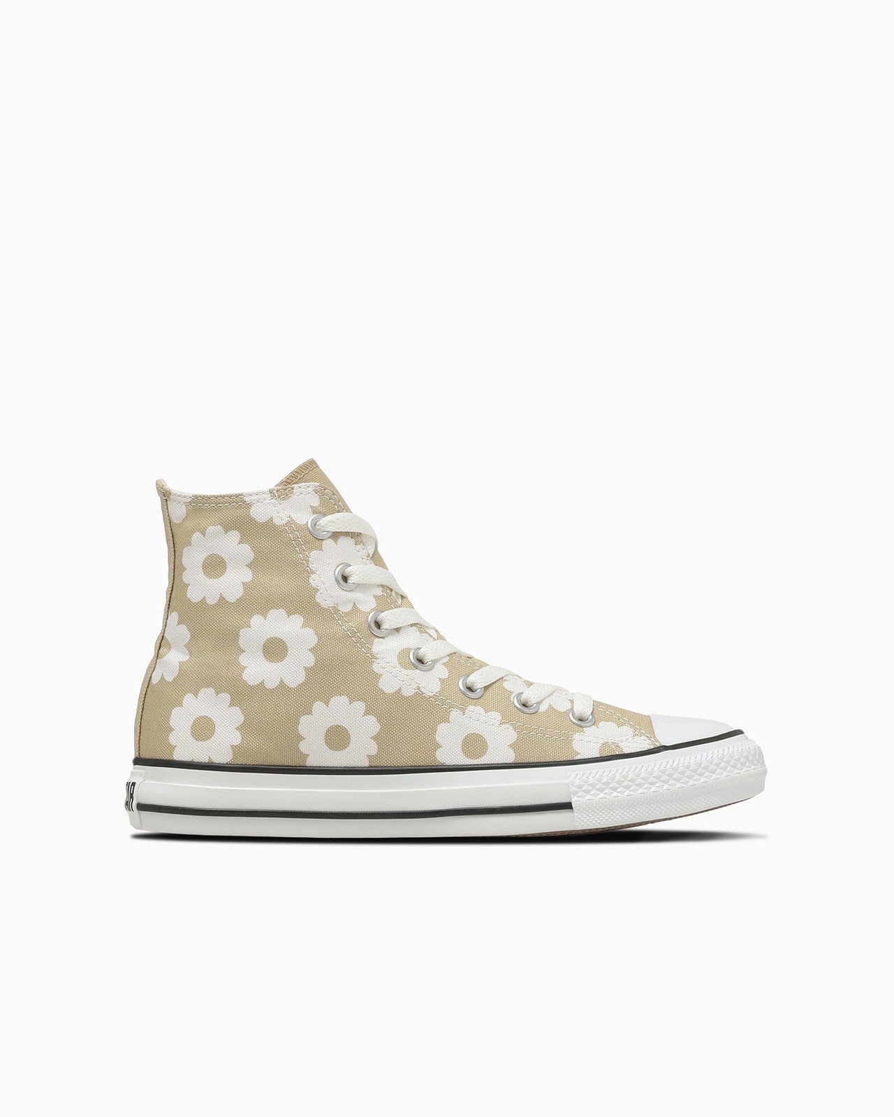 31318121 Converse All Star Flowerprint Hi Butter YellowWhite (Women's)
