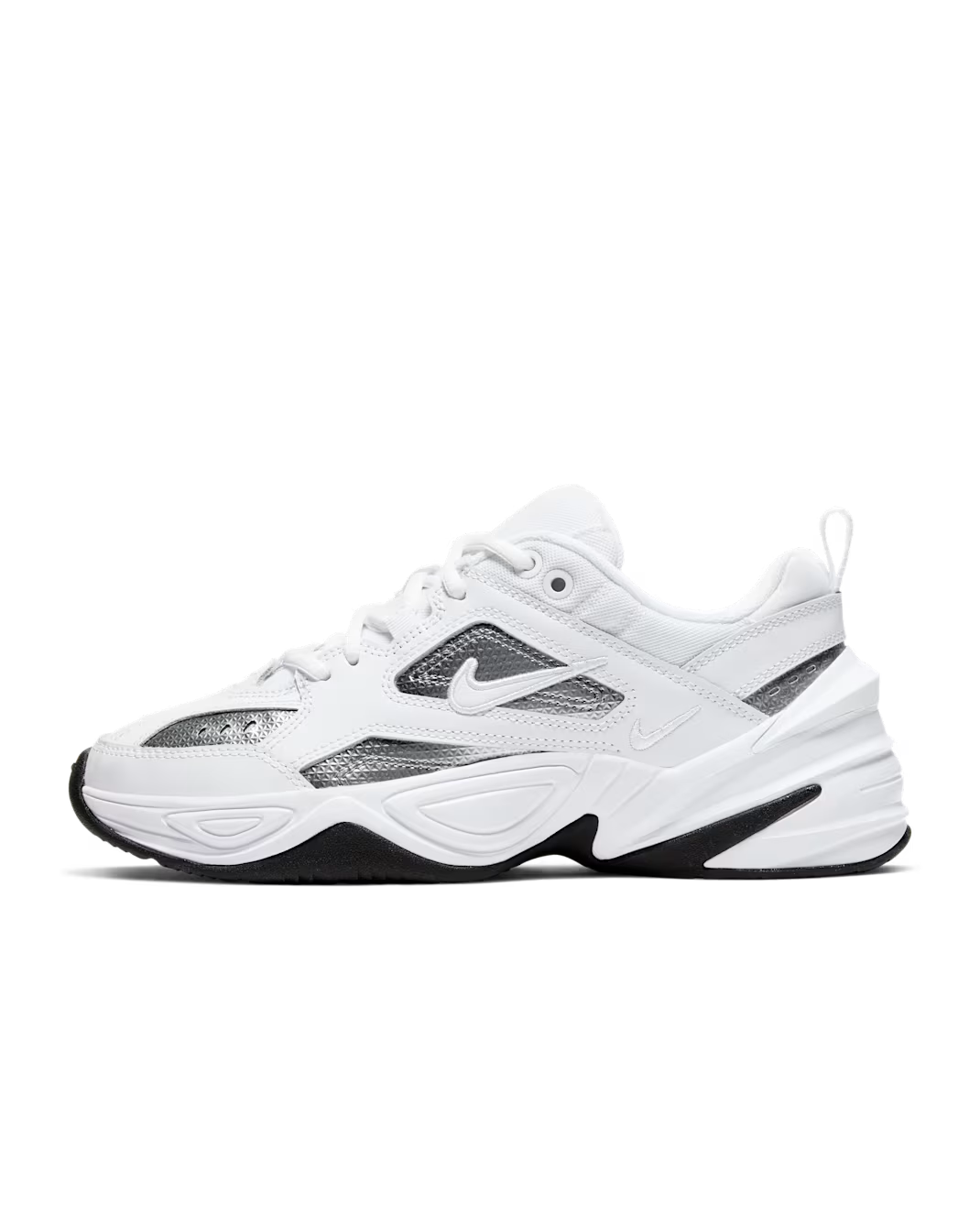 CJ9583-100 Nike M2K Tekno Essential White Metallic Silver Black White (Women's)