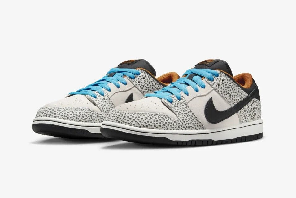 HF7841-001 Nike SB PS Dunk Low Pro Electric Safari Phantom and Black