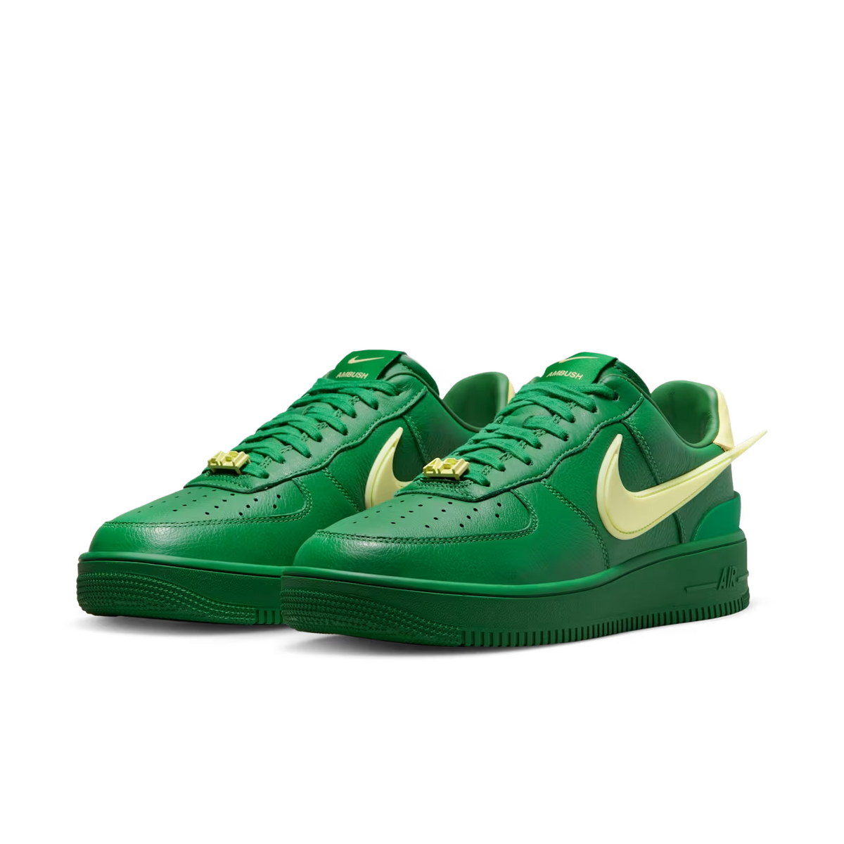DV3464-300 AMBUSH Ã Nike Air Force 1 Low "Pine Green and Citron" (Men's)