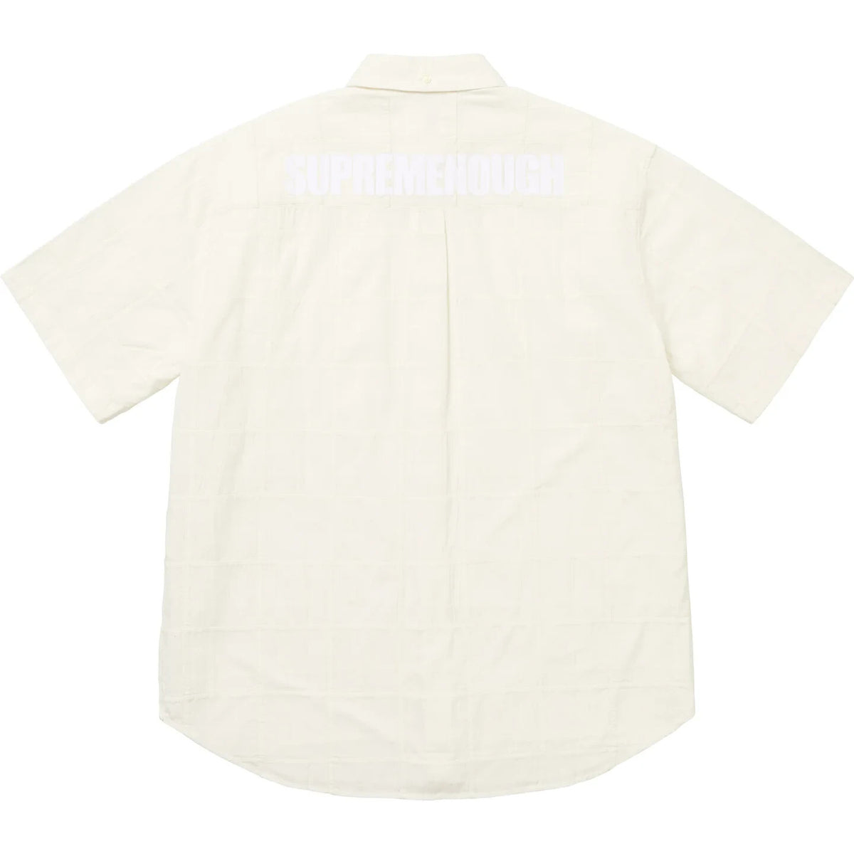 Supreme GOODENOUGH Patchwork S/S Shirt White