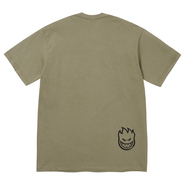 Supreme x Spitfire Flag Tee Light Olive