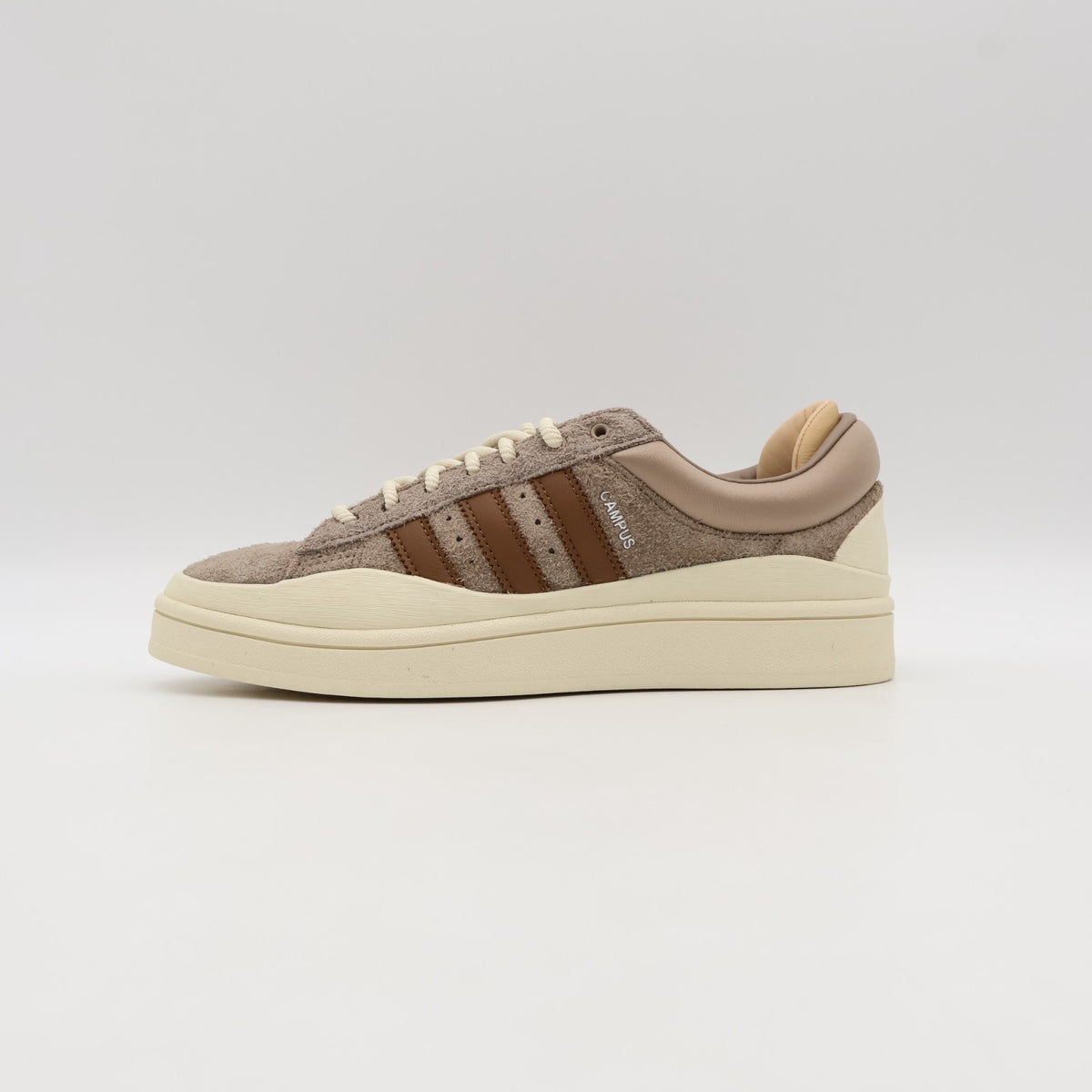 ID2529 Bad Bunny adidas Originals Campus Chalky Brown Sand Beige Cream (Men's)