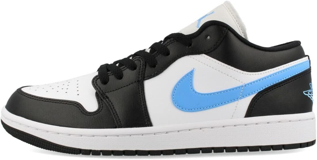 DC0774-041 Nike Air Jordan 1 Low "Black/University Blue" (Women's)