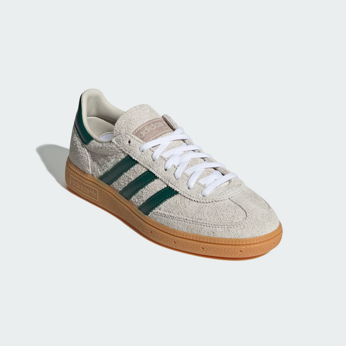 JS0242 adidas Originals Handball Spezial Alumina Collegiate Green Gum (Women's)