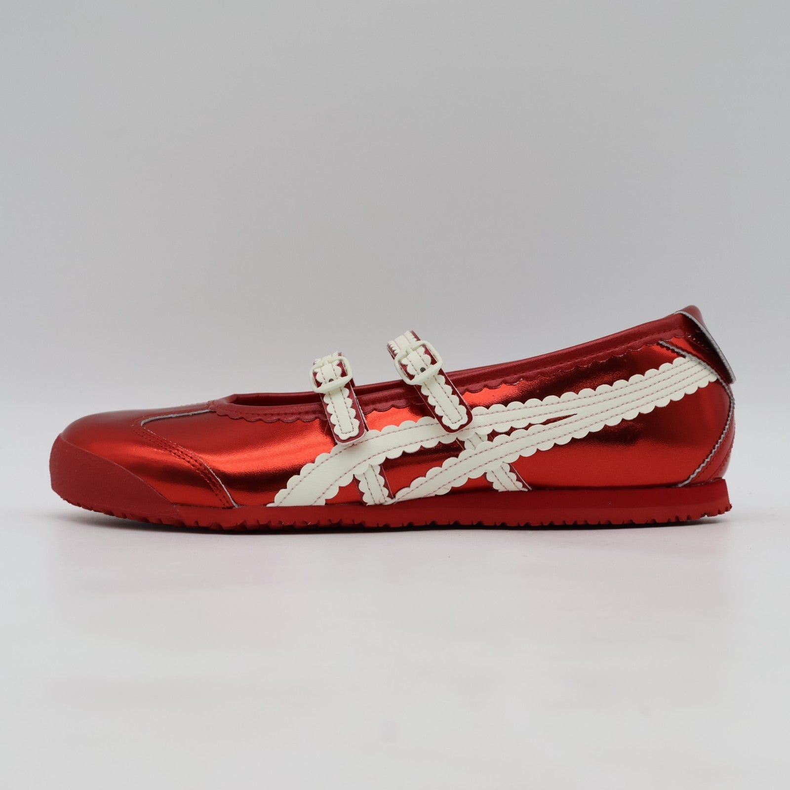 1182A708-700 Onitsuka Tiger Mexico 66 TGRS Classic Red Cream (Women's)