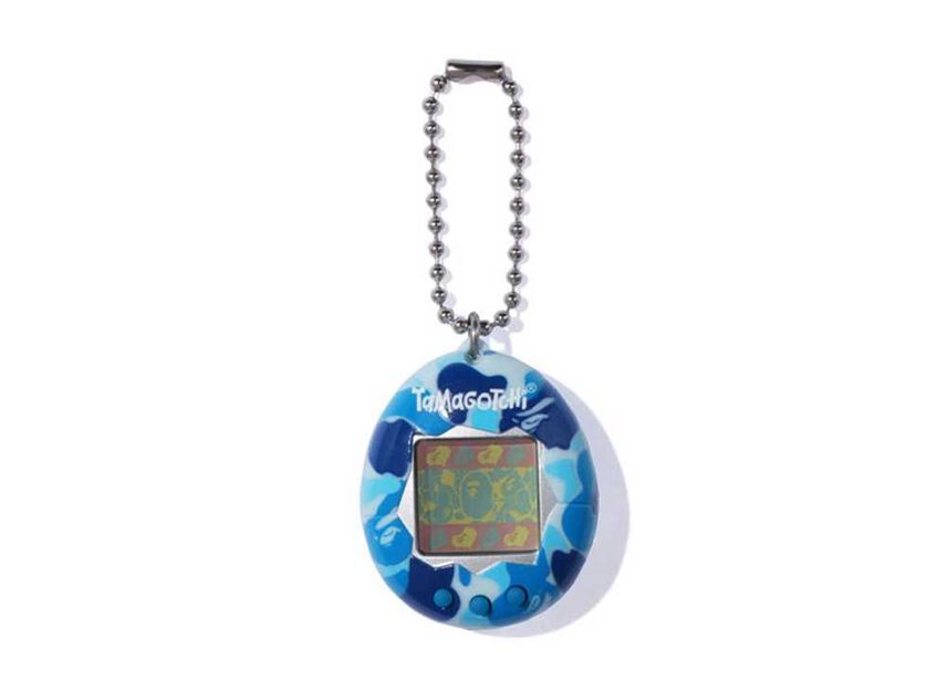 A BATHING APE TAMAGOTCHI ABC Camo Original Tamagotchi Blue