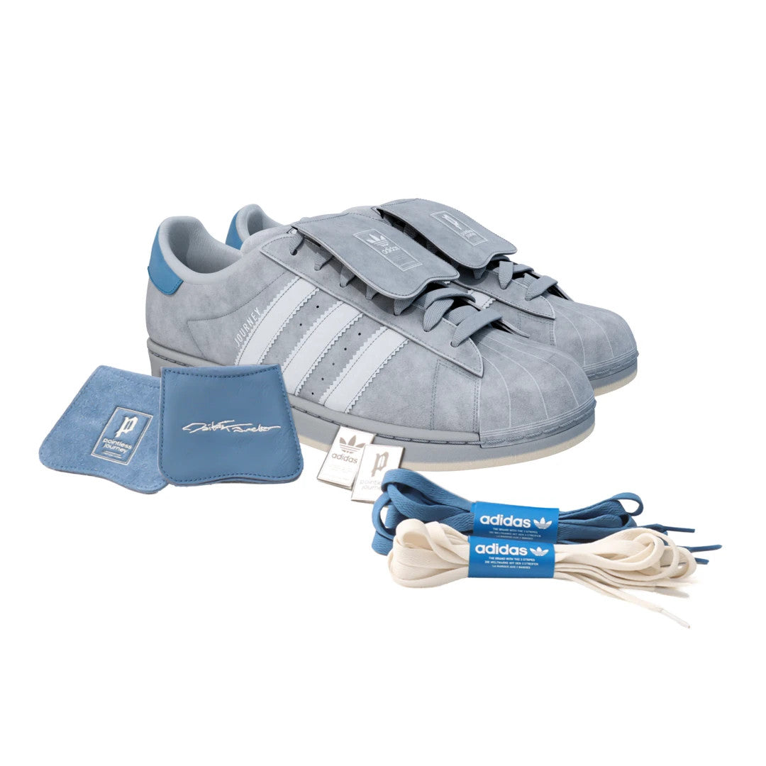 KJ8847 atmos POINTLESS JOURNEY (King Gnu Daiki Tsuneta) Superstar 2 (Men's)