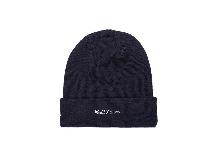 Supreme New Era Box Logo Beanie Navy