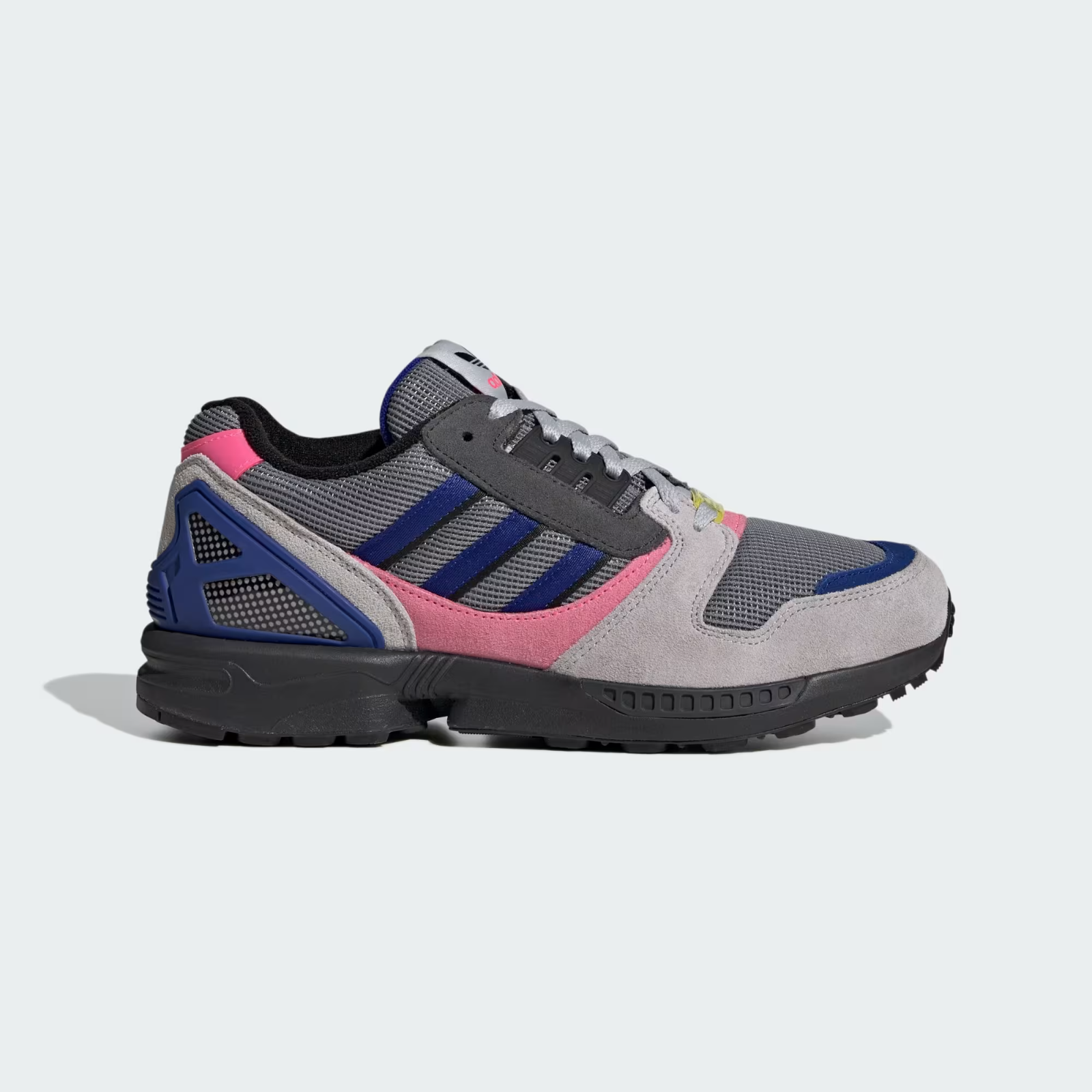 KI1377 adidas ZX 8000 Grey Three Semi Lucid Blue Lucid Pink (Men's)