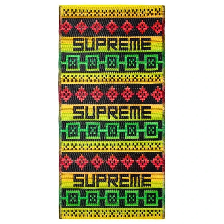 Supreme x Sosenap Plastic Mat Yellow