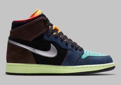 555088-201 Nike Air Jordan 1 High OG Baroque Brown Tokyo Bio Hack (Men's)