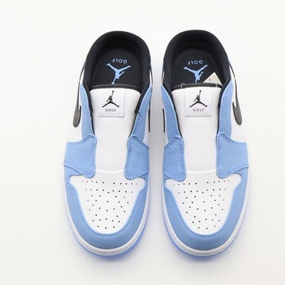 FJ1214-400 Nike Air Jordan 1 Mule Golf University Blue White Black (Men's)