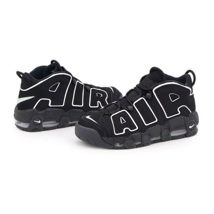 414962-002 Nike Air More Uptempo Black White (Men's)