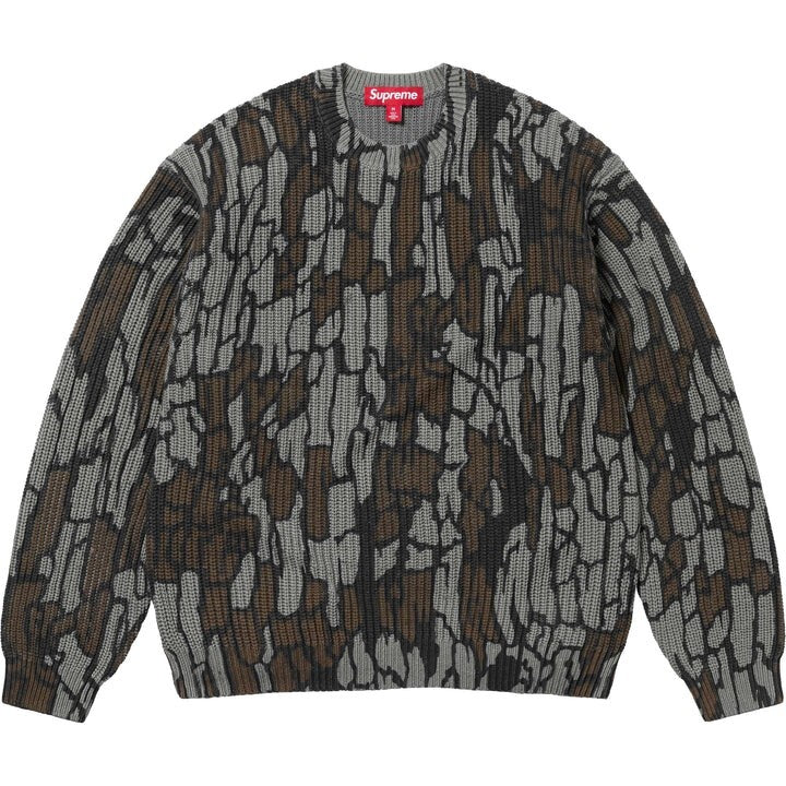 Supreme Old English Printed Sweater Camo