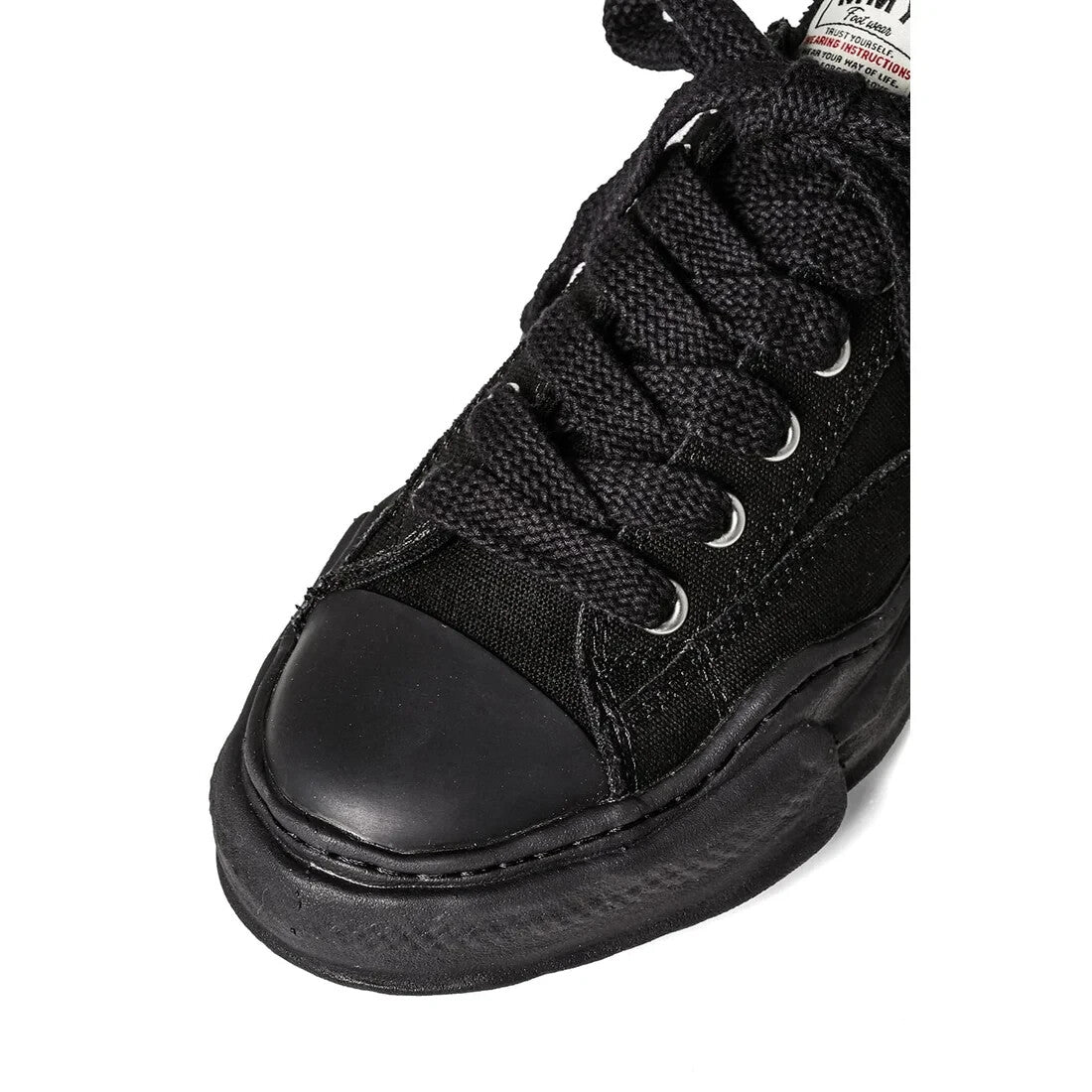 A01FW702-BLACK/BLACK Maison MIHARA YASUHIRO PETERSON Original Sole Canvas(Men's)