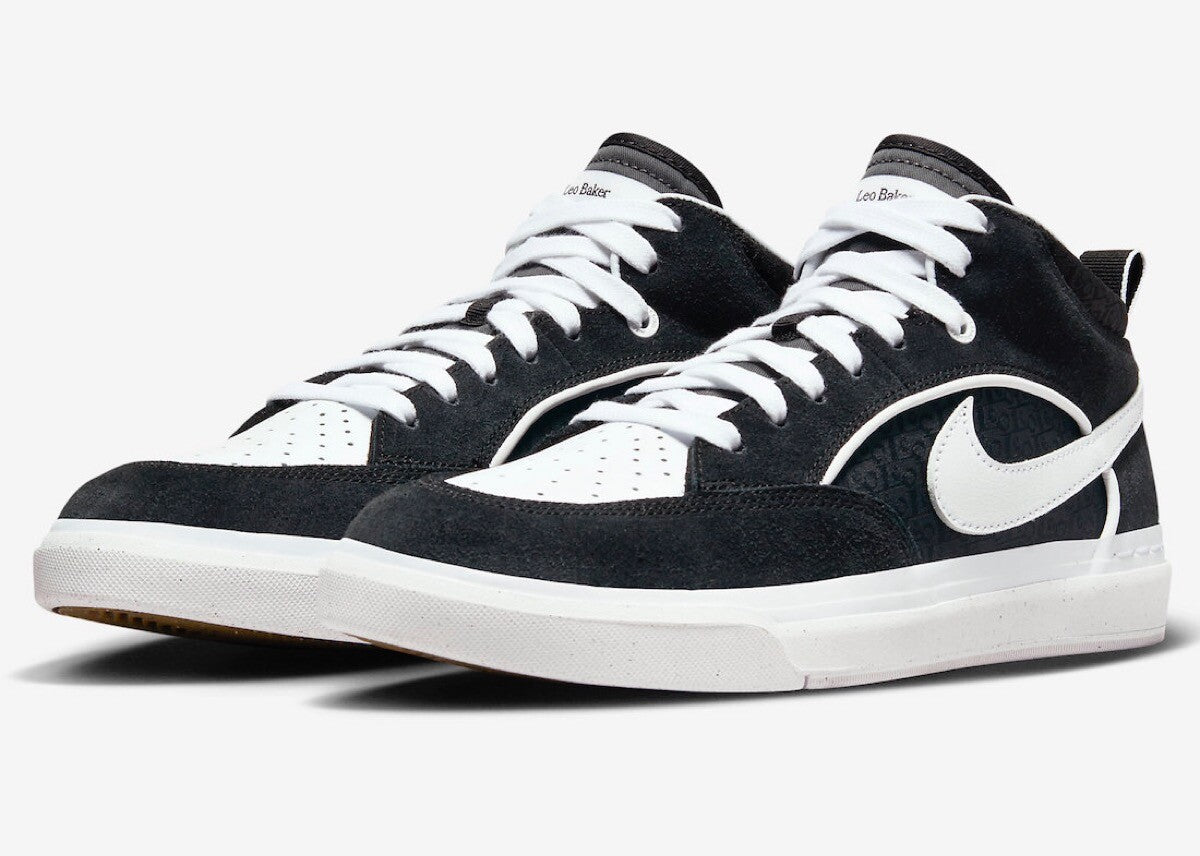 DX4361-001 Nike SB React Leo Black White (Men's)