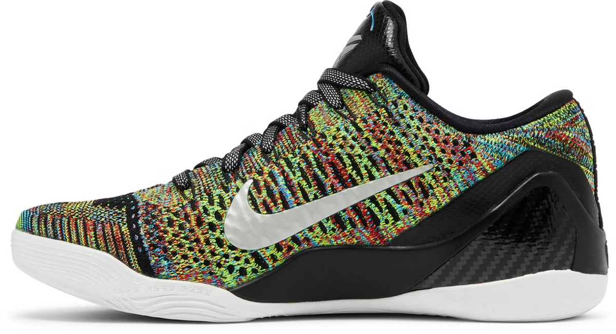 698595-009 Nike Kobe 9 Elite PRM Low HTM Milan "Black/Multi-Color" (Men's)