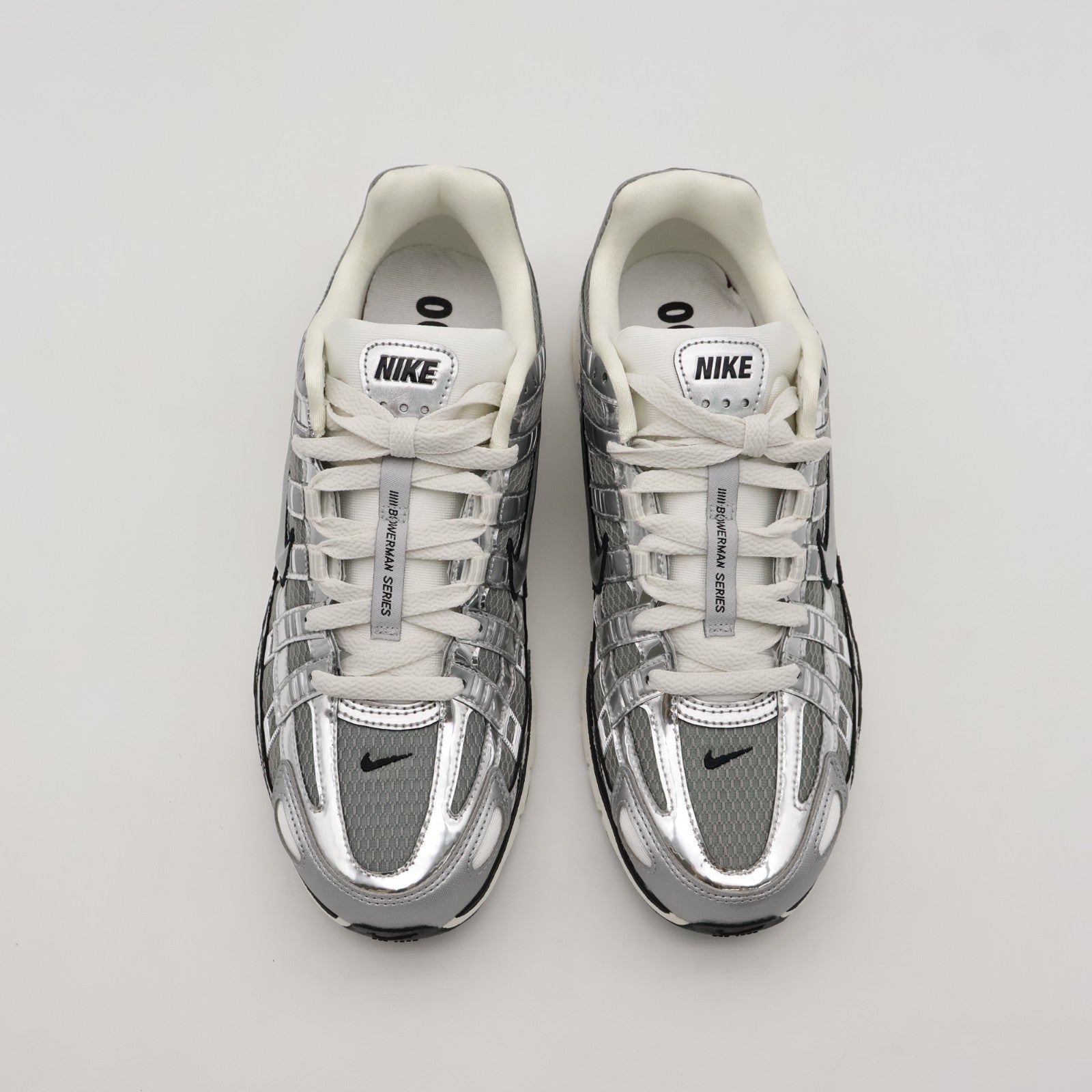 CN0149-001 Nike P-6000 Metallic Silver Sail Black (Men's)