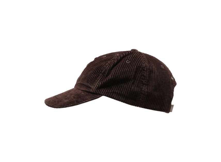Supreme Corduroy S Logo 6-Panel Dark Brown