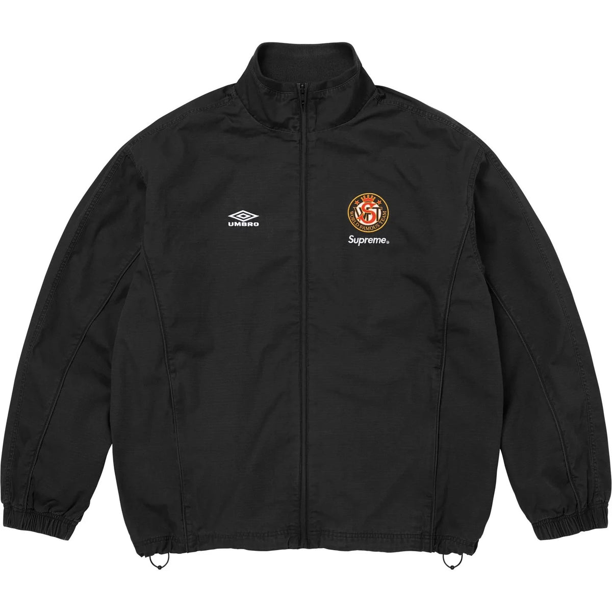 Supreme Umbro Cotton Ripstop Track Jacket (26SS) Black