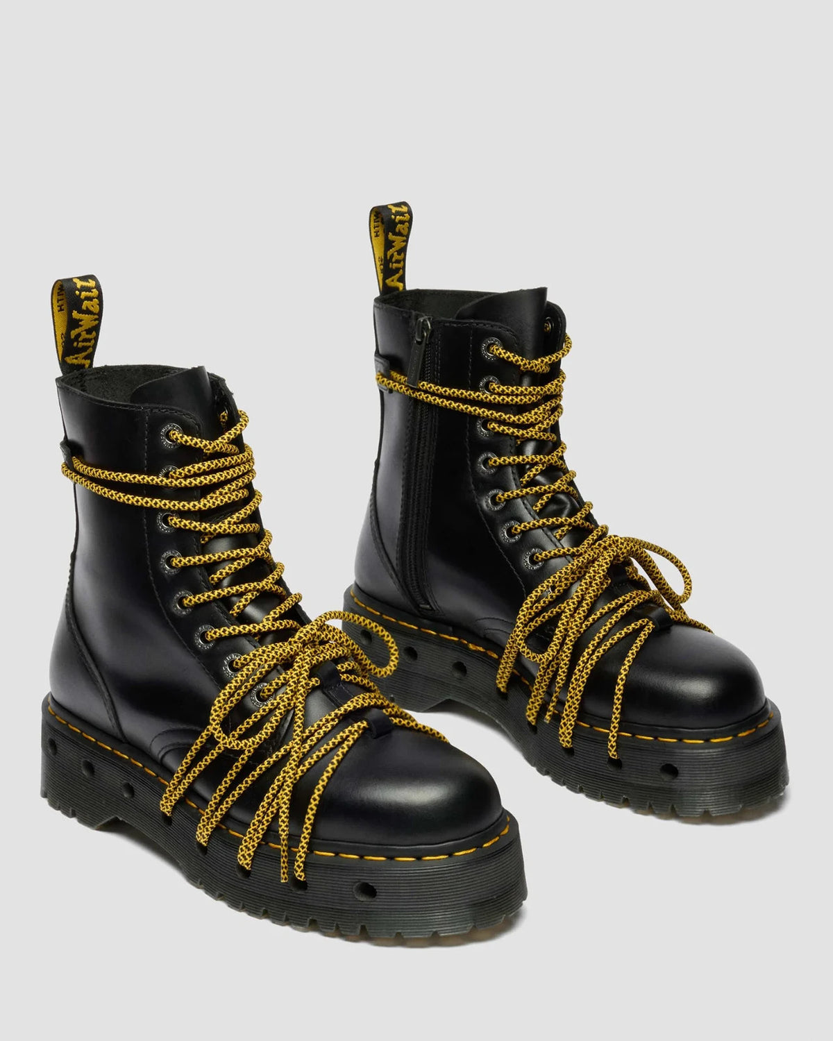 42315001 Dr.Martens Jadon XL 8 Holes Boots Black (Men's)