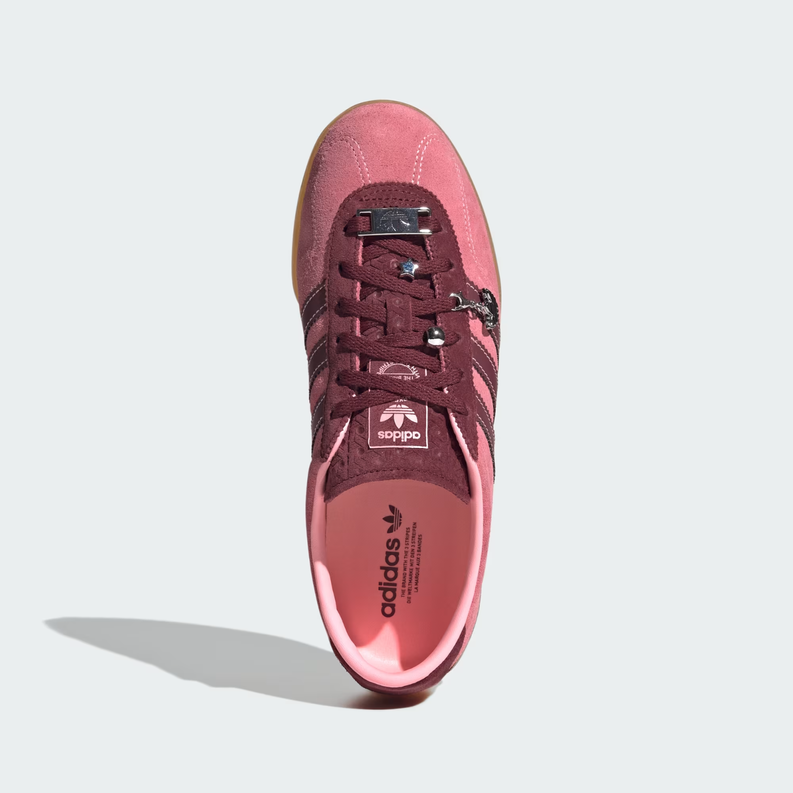 KI5309 Moussy adidas Gazelle Lo Pro Pink Spark Shadow Red (Women's)